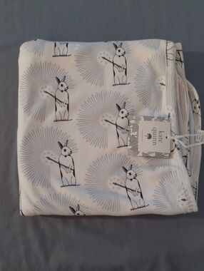 Kate Quinn Organic Cotton Magic Bunny Double Layer Blanket